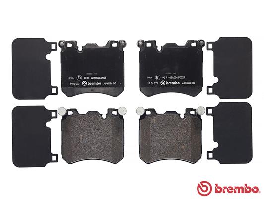 A.B.S. P 06 077 BREMBO Bremsbelagsatz, Scheibenbremse